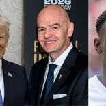 Donald Trump y Gianni Infantino en el ojo de la tormenta por la polémica del caso Folarin Balogun, el delantero de la Selección de Estados Unidos en el Mundial 2026. Donald Trump y Gianni Infantino en el ojo de la tormenta por la polémica del caso Folarin Balogun, el delantero de la Selección de Estados Unidos en el Mundial 2026.