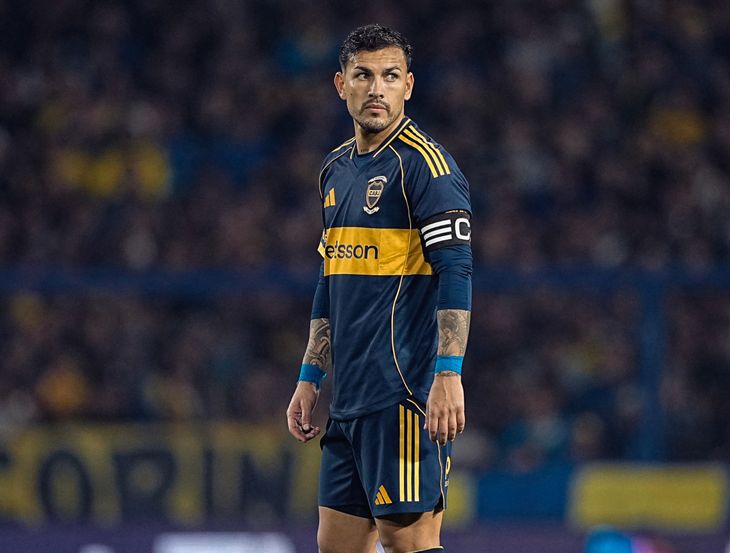 Paredes, el capitán y emblema de Boca. Paredes, el capitán y emblema de Boca.