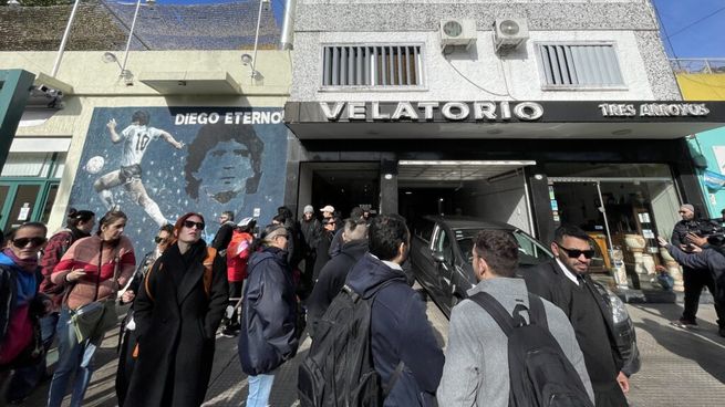 El funeral ocurrió en una sala velatoria del barrio porteño de La Paternal.