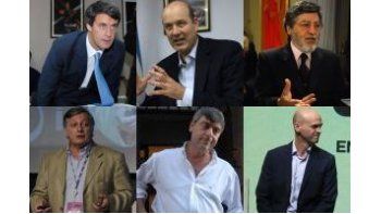 Prat Gay, Sturzenegger, Abad, Aranguren, Buryaile y Dietrich.
