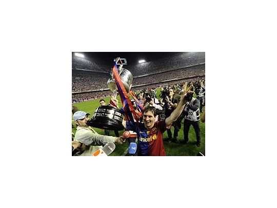 Barcelona ya se quedo con la Liga y la Copa del Rey.