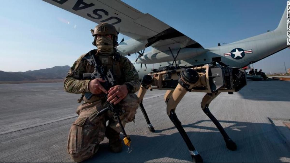 The United States will send robot dogs to the southern border
