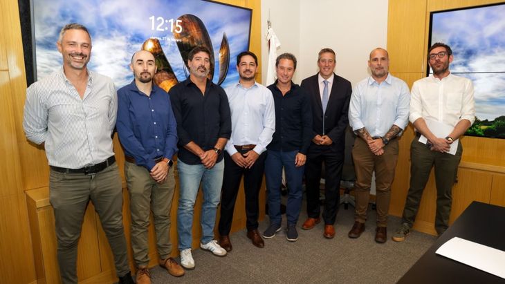 La firma del convenio se llevó a cabo en las oficinas del Gobierno porteño, en Parque Patricios. La firma del convenio se llevó a cabo en las oficinas del Gobierno porteño, en Parque Patricios.