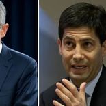 Los datos de empleo de EEUU llegan en medio del recambio en la presidencia de la Fed entre Jerome Powell y Kevin Warsh. Los datos de empleo de EEUU llegan en medio del recambio en la presidencia de la Fed entre Jerome Powell y Kevin Warsh.
