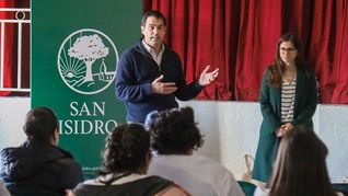 El intendente Ramón Lanús participó de la primera de las capacitaciones.