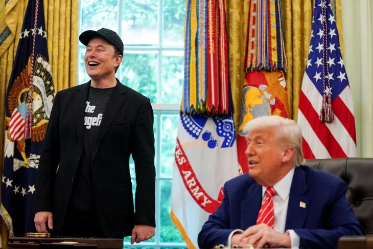 Elon Musk and Donald Trump. Elon Musk and Donald Trump.