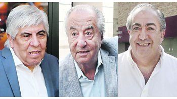 ámbito.com | Hugo Moyano, Armando Cavalieri y Héctor Daer.