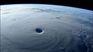 Foto espacial del huracán Milton.