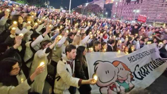 Los trabajadores del Hospital Garrahan continúan en lucha.