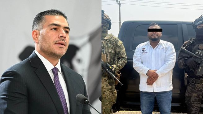 Omar García Harfuch confirma la detención del alcalde de Juchitán, Oaxaca.&nbsp;