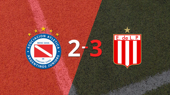 Estudiantes superó a Argentinos Juniors por la mínima diferencia