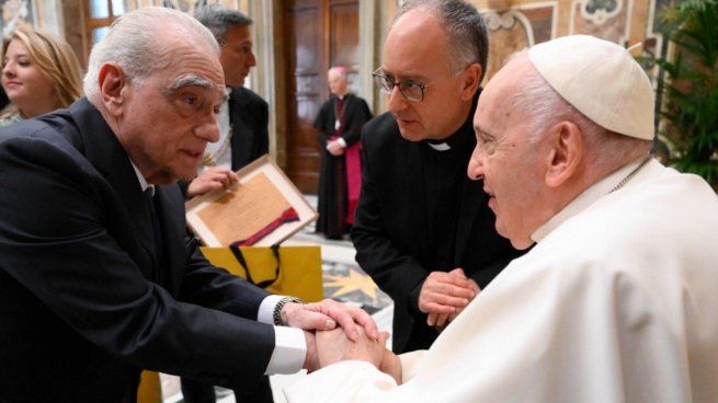 Martin Scorsese met with Pope Francis and announced a new film