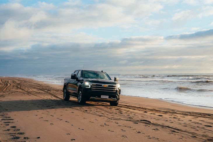 Chevrolet llevó la nueva Silverado a la Costa Atlántica.