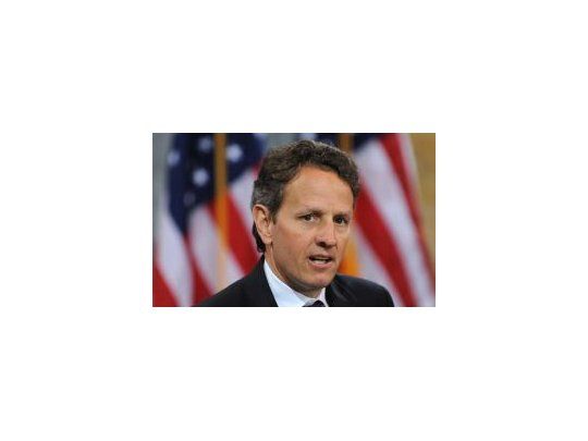 Timothy Geithner, secretario del Tesoro de Estados Unidos.