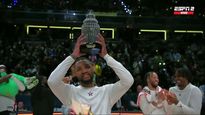 El premio MVP (Jugador Más Valioso) se lo disputaron dos integrantes del Este: Damian Lillard, que logró 39 puntos y 11 triples, y la estrella de los locales Pacers Tyrese Haliburton, que terminó con 32 y 10.&nbsp; El galardón recayó finalmente en Lillard.