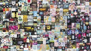 Los primeros 5000 días. El NFT de Beeple se subastó en Christie’s en casi 70 millones de dólares.