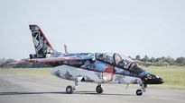 En venta. Jorge Taiana mostrará en la base aérea de Pudahuel, en Santiago, Chile, el IA-63 Pampa-.
