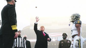 En juego I. El presidente Donald Trump agitó el fantasma del fraude sin pruebas desde antes de los comicios. Con el correr de los días, cada vez más republicanos respaldan su teoría.
