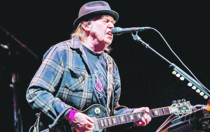 Neil Young. Uno de los numerosos artistas que se volcó al streaming.