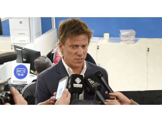 El director de ARBA, Gastón Fossati.