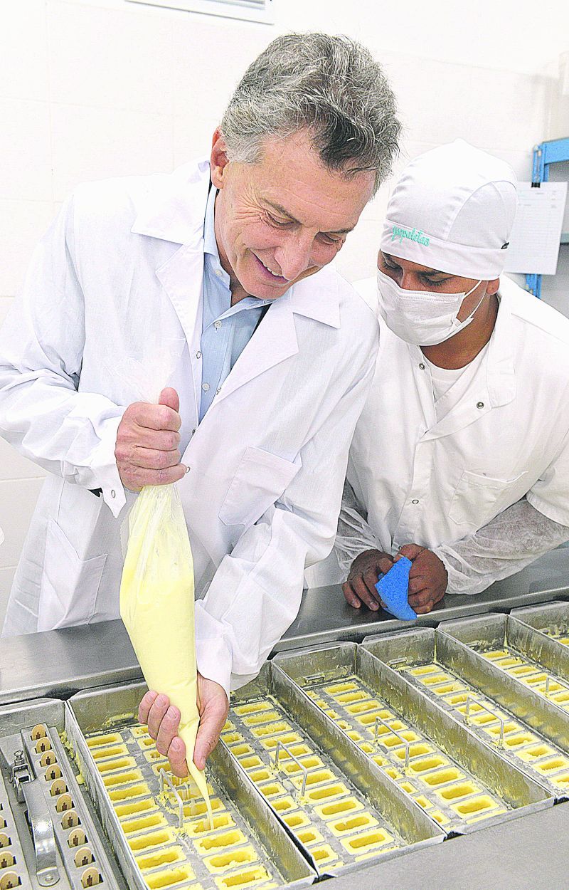 Festejó Macri la nueva ley de emprendedores (foto 1)