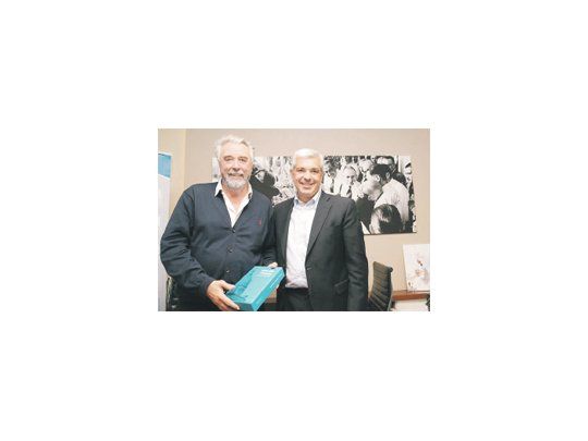 Domínguez con Mariano West: campaña en AFA y el Código Civil.
