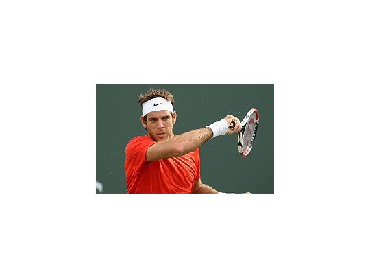 Del Potro se metió en los cuartos de final de Indian Wells.