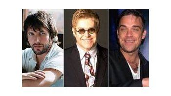 James Blunt, Elton John y Robbie Williams serán parte de la ceremonia real