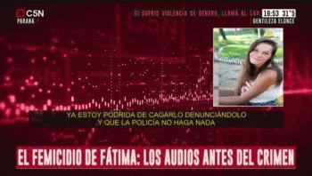 Puedeser que cuando termine muerta puedan hacer algo”, dijo Fátima Acevedo