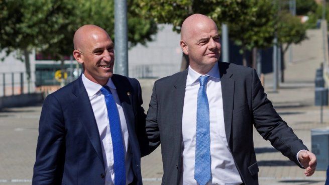 Rubiales e Infantino