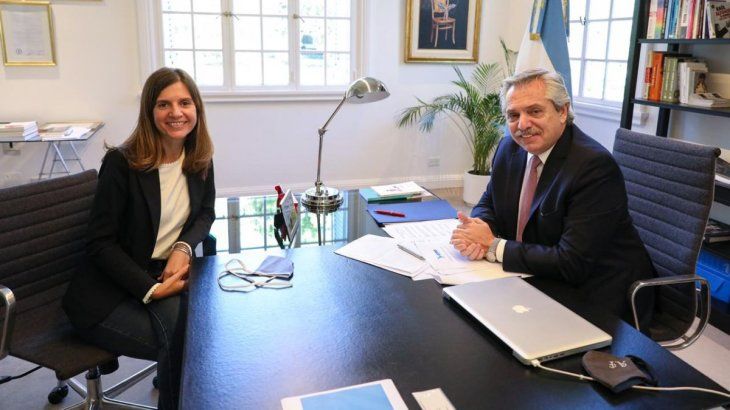 La titular de la Anses La titular de la Anses