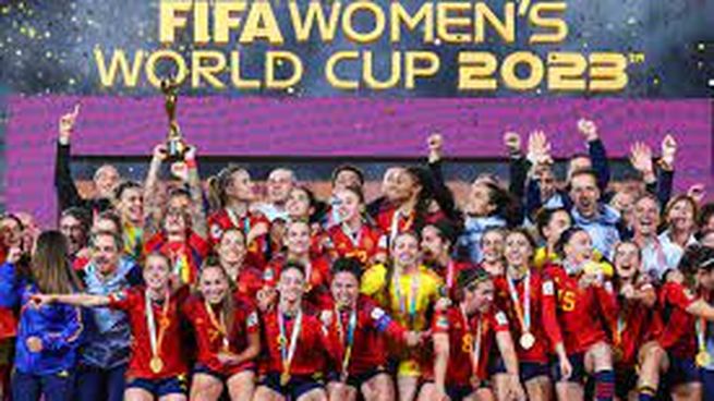 España fue la última selección campeona de la Copa del Mundo de Fútbol femenino.