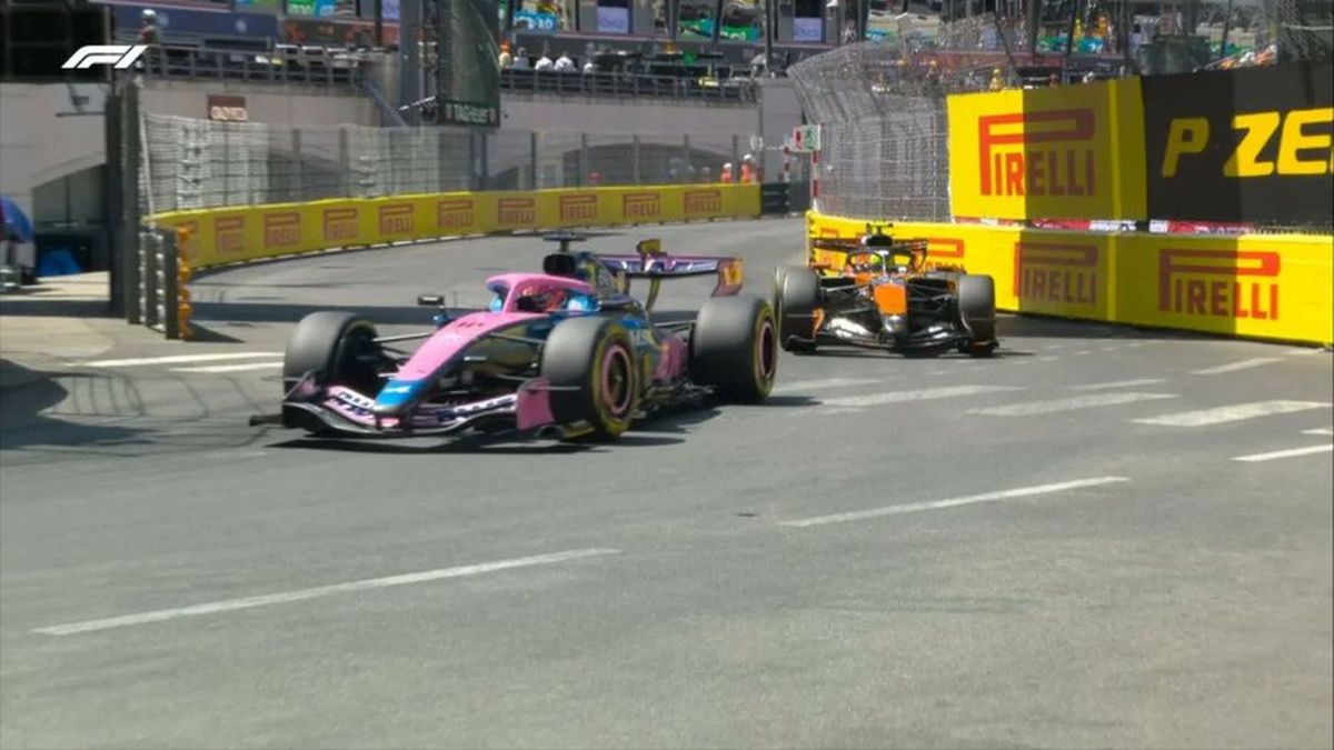 Fórmula 1: Franco Colapinto fue penalizado por exceso de velocidad y abandono de Max Verstappen en el inicio del Gran Premio de Mónaco