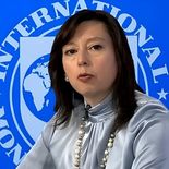 Julie Kozack, vocera del FMI. Julie Kozack, vocera del FMI.