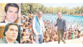 Juan Manuel Urtubey  y Jorge Capitanich se anotaron ayer para presidir el PJ. Daniel Scioli se mostró con Martín Insaurralde: la campaña permanente que no tiene, hasta acá, candidatura.