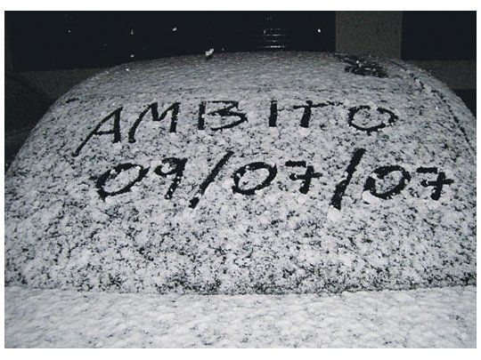 La Prensa Del Mundo Habla De Una Buenos Aires Nevada