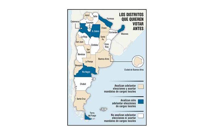 ámbito.com | Con la Capital, son 16 los distritos que quieren votar por adelantado