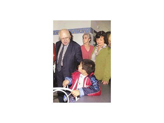 El maestro Rostropovich.