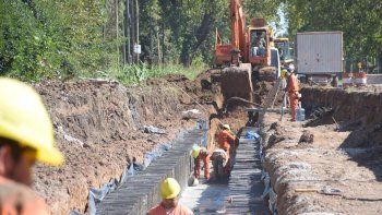 el municipio de almirante brown avanza con obras de asfalto