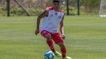 Gabriel Florentín, de Argentinos, el primer jugador de la Liga Profesional contagiado por coronavirus.
