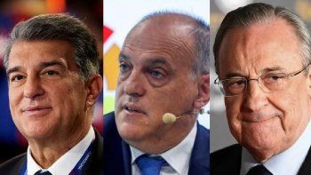real madrid, barcelona y athletic de bilbao le impugnaron el acuerdo del fondo de inversion a laliga