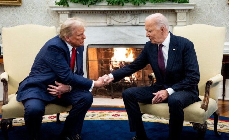 Donald Trump criticó a Joe Biden por levantar sanciones contra Irán durante su presidencia (2021-2025).