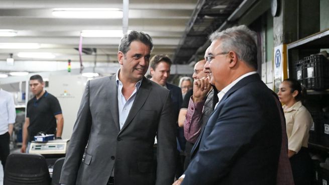 Lisandro Catalán y Raúl Jalil, en Catamarca.