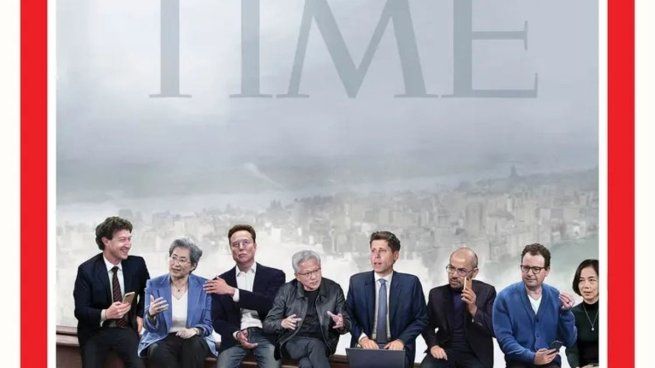 Los arquitectos de la IA, las personas del año de TIME.