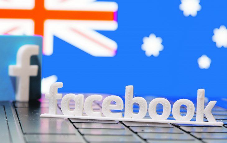 Facebook, en guerra con  Australia, bloquea a los medios de comunicación en su plataforma