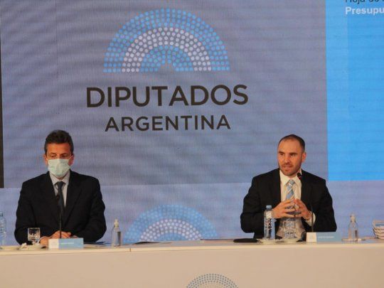 Martín Guzmán explicó los alcances del Presupuesto 2021 ante los diputados.&nbsp;