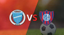 al comienzo del segundo tiempo, godoy cruz y san lorenzo empatan 1-1