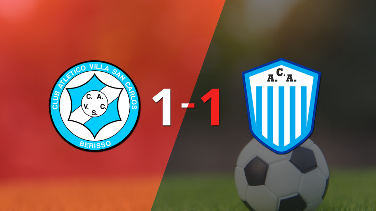 Argentino de Merlo managed to draw a 1-goal draw at the home of Villa San Carlos