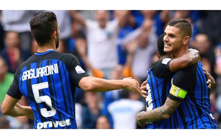 Icardi abrió el marcador para Inter.