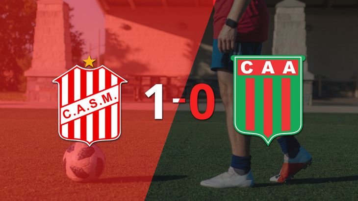 A San Martín (T) le alcanzó con un gol para derrotar a Agropecuario Argentino en el estadio la Ciudadela